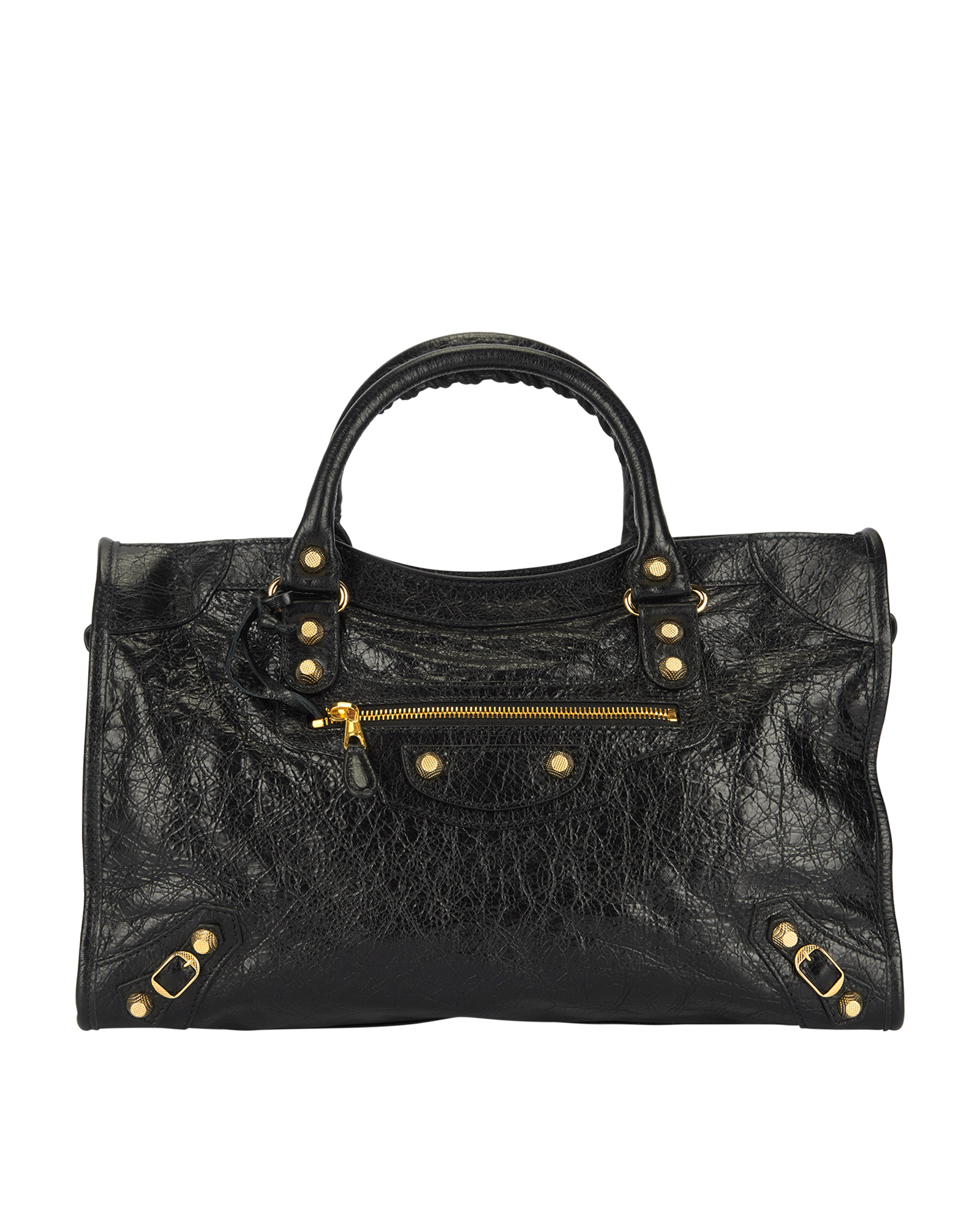 Pre-loved Balenciaga Distressed Citybag 281770.1000E - £295